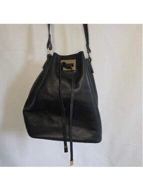 Gabriella Rocha Black Red Drawstring Crossbody Bag One Size